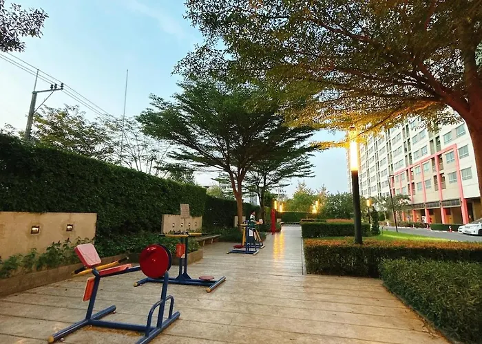 2br - Mrt Lak Song 5 Minute - Garden-gym-pool-wifi Apartment *